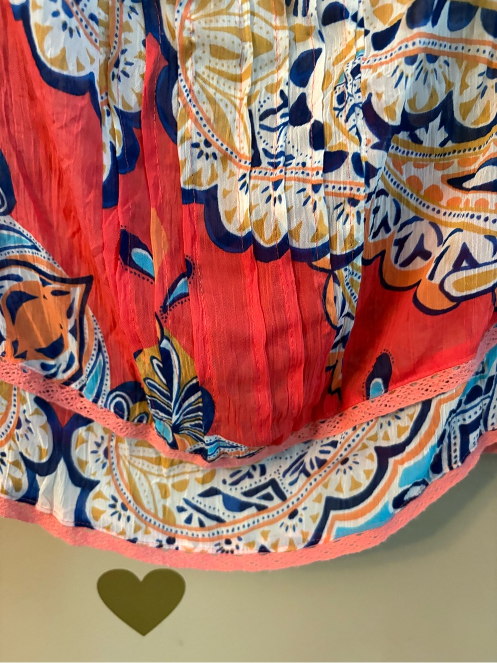Per Una Paisley Print Sheer Flutter Sleeve Blouse - Picture 6 of 9